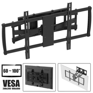 60 70 72 80 82 90 100" Zoll große vollbewegliche TV Wandhalterung LCD LED VESA - Bild 1 von 3