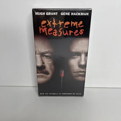 Extreme Measures VHS Tape 1996 Hugh Grant Gene Hackman Sarah Jessica Parker Foto 1 de 4