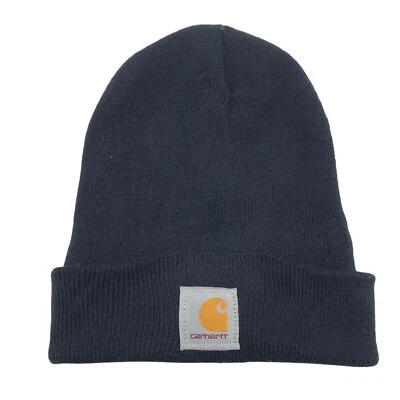 CARHARTT Unisex Original Gorra Beanie Negra Talla Única - Imagen 1 de 4