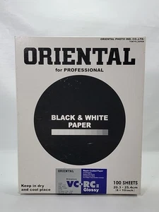 Oriental Seagull VC-RC II 2 - Photographic Paper 8"x10" 100 sheets Sealed Box - Imagen 1 de 6
