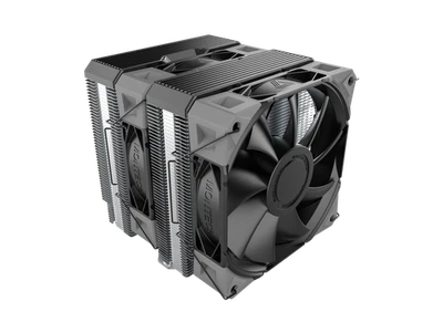 MONTECH NX600 Dual-Tower CPU Air Cooler with 6 Heatpipes & Premium Top Cover | I