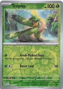 Tropius Common Reverse Holo SV01: Scarlet & Violet Base Set 007/198 NM - Picture 1 of 2