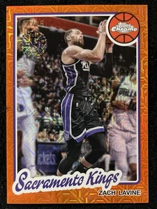 2025-2026 Topps cromo Zach Lavine refractor naranja/25 Kings TC-ZL - Imagen 1 de 2