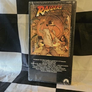 Raiders of the Lost Ark VHS SEALED  unopened 1988 Video Tape  - Picture 1 of 8