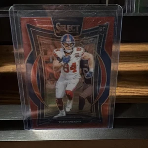 2024 Panini Select - Concourse Theo Johnson #96 Red Prizm /99 (RC) - Bild 1 von 2