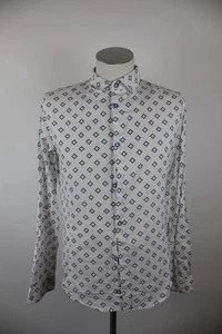 ARMANI JEANS LANGARM HEMD HERREN GR L MAN CASUAL VINTAGE SHIRT BAUMWOLLE LOGO - Bild 1 von 8