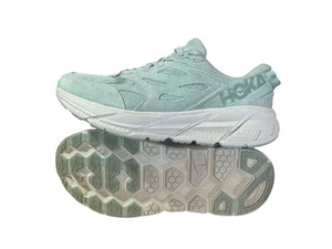 Hoka One One U Clifton L Wildlederschuhe rauchgrün seladontön Herren 8/Damen 9 - Bild 1 von 11