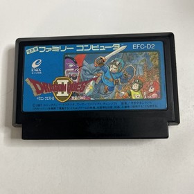 Dragon Quest II Nintendo Famicom NES NTSC-J Japanese Enix RPG Game 1987 EFC-D2