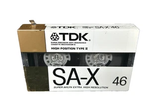 TDK SA-X 46 TYPE II LEERKASSETTE TAPE Extra High Sealed NEU - Bild 1 von 5