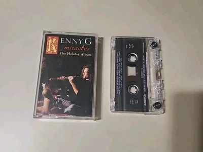 Kenny G Miracles The Holiday Album Cassette Tape 1994 Arista Christmas Jazz Foto 1 de 4
