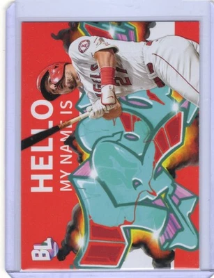 2023 Topps Big League - Roll Call Wildstyle Edition Mike Trout #RC-2 - Image 1 of 2