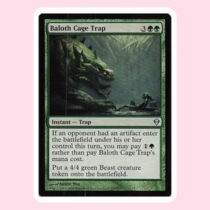 Baloth Cage Trap - 156 - Zendikar - Uncommon - MTG - Picture 1 of 1