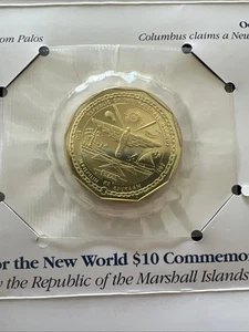 Reaching for the New World $10 Coin 1992 - Picture 1 of 3
