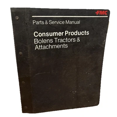Bolens Parts & Service Manuals For Tractors And Attachments - Image 1 of 4