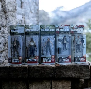 The Walking Dead McFarlane Toys Series 4 and 5 Set of 5 Action Figures - Picture 1 of 16