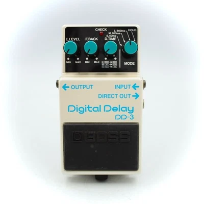 BOSS DD-3 Digital Delay Long Chip 1987 Made in Japan Guitar Effect Pedal 832169 - Image 1 of 4