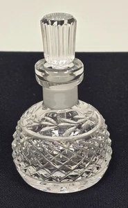 BEAUTIFUL WATERFORD COLOGNE PERFUME BOTTLE, 4.5"H Free Shipping - Picture 1 of 10