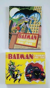 Batman: The Sunday Classics & The Dailies 1943-1946 HC DJ Books Bob Kane Art - Foto 1 di 17