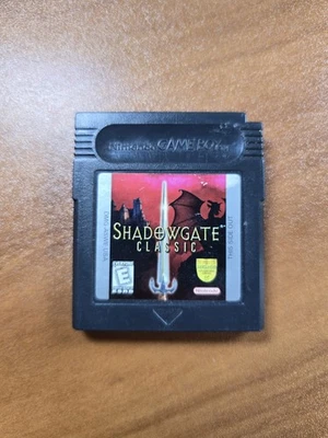 Shadowgate Classic - Nintendo GameBoy - Testado - Autêntico - Imagem 1 de 3