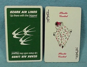 Cards - OZARK Airlines  -  Jokers ONLY / Green   - bx2 - Picture 1 of 1