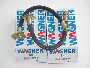 1967 1968 1969 Valiant Dart Barracuda Brake Hoses MoPar Swinger PAIR - Picture 1 of 1
