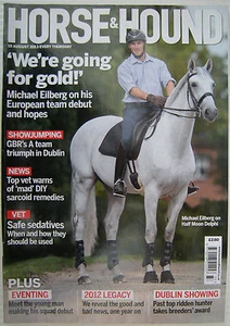 HORSE And HOUND - The Equine Interest Magazine 15 August 2013 - Show Jumping/Vet - Imagen 1 de 1