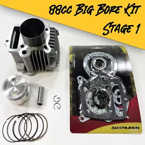 50 Caliber Racing 88cc Pit Bike Stage 1 Big Bore Kit for Honda XR70 CR70 1988-11 - Picture 1 of 10