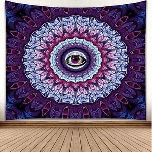 Tapestry “Eye Mandala” 60” x 51” Wall Hanging Decor 60” x 51” - Art Depot - Picture 1 of 1