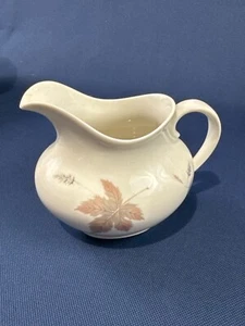 Mid-Century Royal Daulton translucent china creamer TUMBLING LEAVES c.1959-79 - Picture 1 of 6