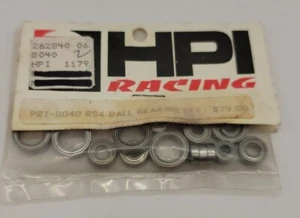 HPI Racing Ball Bearing Set RS4 4wd Touring Car Sedan Period Correct Rare B040 - Picture 1 of 1