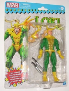 HASBRO MARVEL LEGENDS RETRO COLLECTION LOKI 6" ACTION FIGURE - Picture 1 of 2