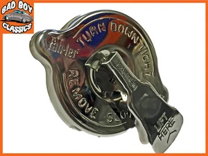 Stainless Steel SAFETY Radiator Cap 13lbs Fits FORD SIERRA MK1 - Picture 1 of 1