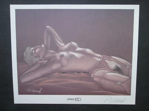 RENAUD ex libris signé JESSICA BLANDY ESPACE BD NEUF - Imagen 1 de 1