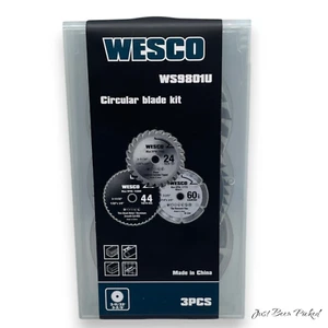 Juego de 3 cuchillas Wesco Mini WS9801U - Imagen 1 de 2