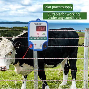 12KV AC Powered Fence Charger Electric Fence Energizer for Livestock Horse Goat - Picture 1 of 15