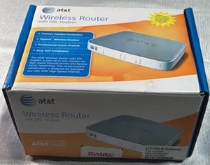 AT&T Wireless Router with DSL Modem Broadband Kit (Missing Installation CD) - Picture 1 of 14