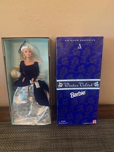 Vintage 90’s Avon Winter Velvet Barbie Mattel - Bild 1 von 3
