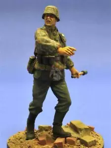Kit Modelo Resina 1/16 Soldado Alemán Granadero Segunda Guerra Mundial Sin Pintar - Imagen 1 de 1