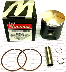 Suzuki TS250 TS 250 1973 - 1981 (72mm BORE 71.94mm) Wossner Piston Kit - Picture 1 of 2