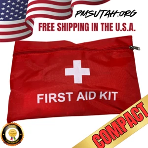 First Aid Kit Med Pack Medical Emergency Trauma Bag Survival Waterproof Pouch - Picture 1 of 4