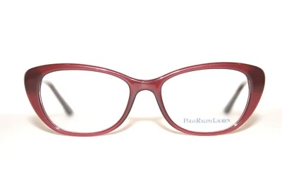 NOVO POLO RALPH LAUREN PH85301667 PRETO CEREJA ÓCULOS AUTÊNTICO RX 48-15-130 - Imagem 1 de 4