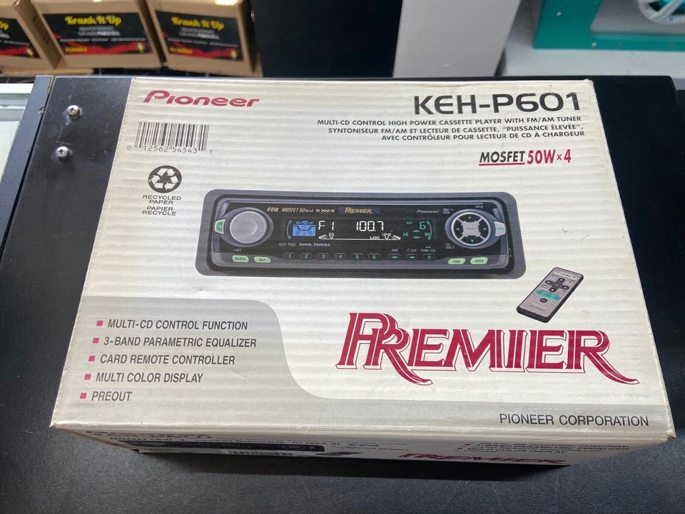 PIONEER KEH-P601 PREMIER CASSETTE PLAYER *CLASSIC* - Image 1 of 4