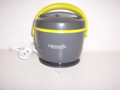 Crockpot Electric Lunch Box, Portable Food Warmer for On-the-Go, 20-Ounce, Grey - Image 1 of 3
