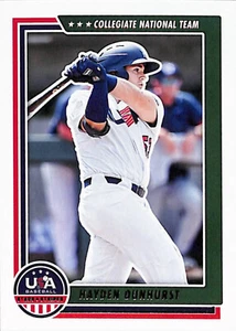 2022 Panini Stars and Stripes #8 Hayden Dunhurst Collegiate National Team - Picture 1 of 2