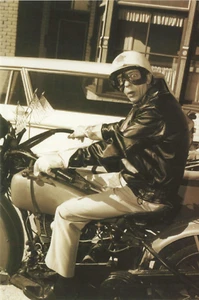 Postcard The Andy Griffith Show Barney & His Sidecar Motorcycle 4x6 Modern Print - Picture 1 of 2