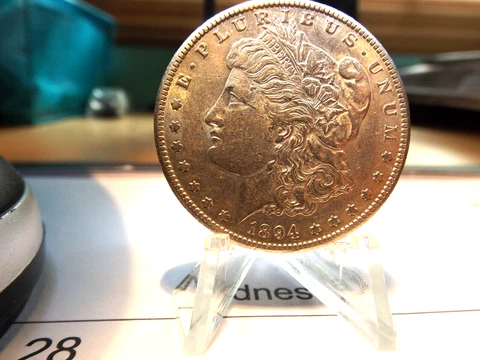1894s MORGAN RARE VERY LOW MINT BEAUTY Cover