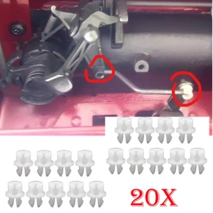 20X Clips For VW TRANSPORTER T4 Front & Rear Door Lock Rod Connector Latch Catch - Picture 1 of 7