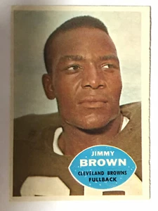 Tarjeta de Fútbol Topps JIM BROWN Cleveland Browns 1960 # 23 EN MUY BUEN ESTADO-VGEX ENVÍO RÁPIDO - Imagen 1 de 2