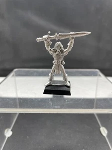 Warhammer - Wood Elf - Champion - Two Handed Sword - Pipes - Metal OOP - Picture 1 of 2