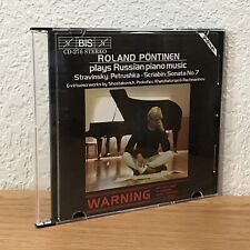 Roland Pontinen Plays Russian Piano Music (CD, 1984, PolyGram) CD-276 SEE PICS!
